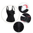 thumbnail image 7 of SOATUTO Women's Underbust Corset Waist Trainer Cincher Steel Boned Body Shaper Vest with Adjustable Straps - Black / S, 7 of 7