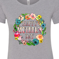 thumbnail image 4 of Inktastic Happy Mother's Day Flowers Women's T-Shirt, 4 of 5