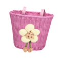 thumbnail image 4 of Cesta de bicicleta para niños, niñas y niños, impermeable, decoración para manillar de bicicleta, mini cesta Rosa, 4 of 8