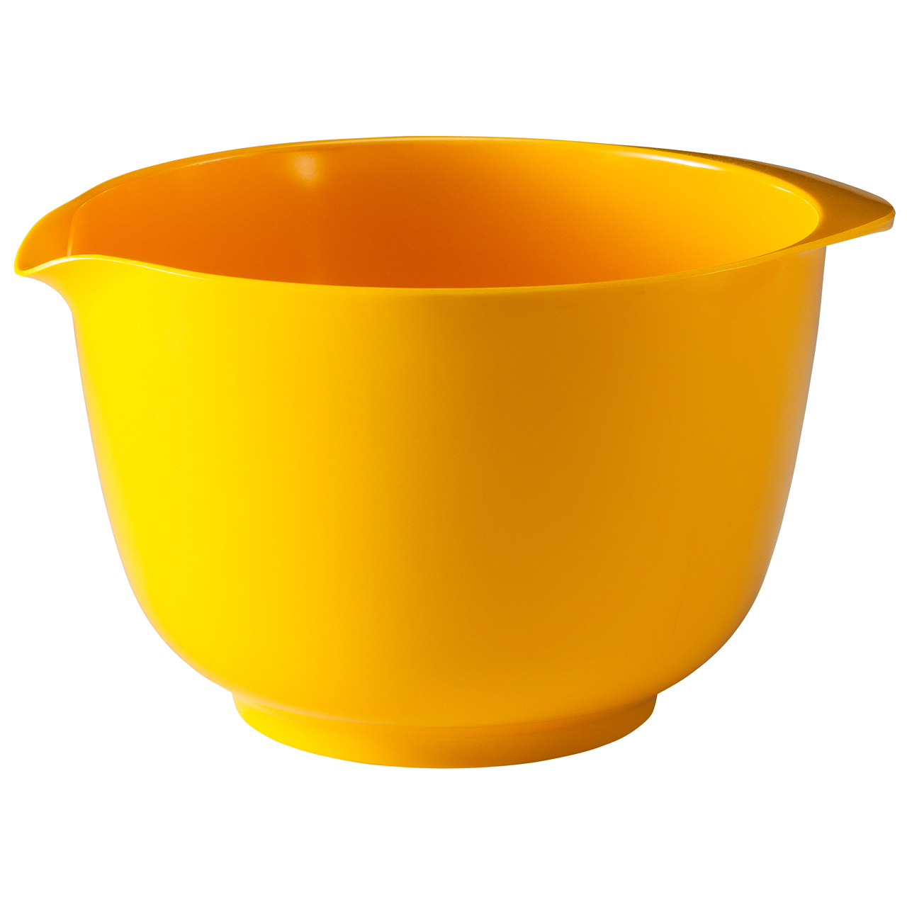 Hutzler Yellow Melamine Mixing Bowls, 3-Pc. Set