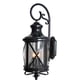 thumbnail image 1 of Lampara Arbotante San Luis 4 luces Negra Iluminación Luz Vic Innovador, 1 of 2
