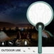 thumbnail image 4 of Matamoscas eléctrico, protección contra mosquitos, mata insectos, recargable por USB, luz ultravioleta transparente de 3000 V, tres capas de protección, plegable (verde), 4 of 4