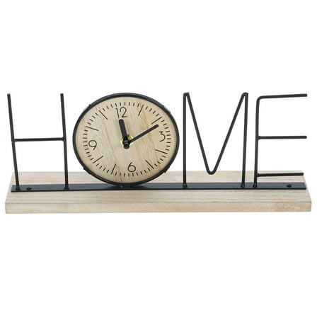 HEANUJJ European Retro Clock Multicolored Mute Table Clock for Stylish Home Decor