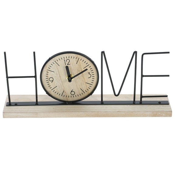 HEANUJJ European Retro Clock Multicolored Mute Table Clock for Stylish Home Decor