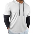 thumbnail image 3 of WILLBEST Sudaderas En Pareja para Hombre, Jersey De Manga Larga para Correr, Camiseta De Entrenamiento, Sudadera con Capucha, Ropa Holgada para Ejercicio y Fitness XXGrande, 3 of 3