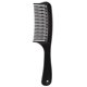 thumbnail image 5 of 8X Negro Peine De Pelo Desenredante De Diente De Doble Hilera Champú Peine Con Manejar Para Cabello Y Rizado, 5 of 8