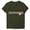 Olive Green, variant on WREESH Women's Trendy Summer Tops Round Neck Short Sleeve T-Shirts with Graphic Print Blue