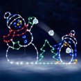 thumbnail image 4 of Lámpara de jardín LED Luces de césped al aire libre de silueta de jardín Decoraciones navideñas Tmvgtek Para estrenar, 4 of 7