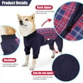 PostOperative Vest for Dog Recovery Suit, Pet After Surgery, Abdominal