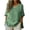 Green, variant on Plus Size Linen Tunic Tops Women Dressy Retro Embroidered Long Sleeve Boho Shirts Loose Fit V neck Casual Blouse