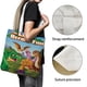 thumbnail image 3 of The Land Before Time Bolso de tela con estampado de lienzo para mujer, bolsa de compras reutilizable y estética, con cremallera interior, regalo para mujer, 35 × 40 cm., 3 of 6