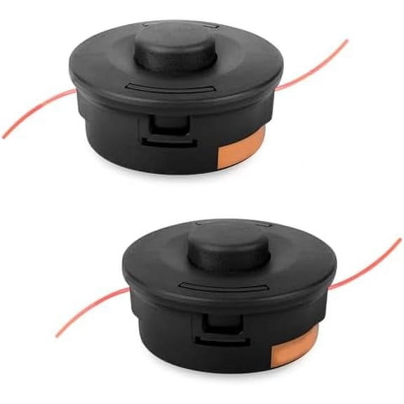 25-2 Trimmer Head Replacement for Stihl Weed Eater FS55 FS55R FS56 FS56RC FS70 FS70R FS80 FS85 FS90 FS90R FS91R FS94R FS100RX FS110 String Trimmers, Replaces 4002 710 2191(2 Pack)