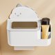 thumbnail image 1 of Concise Bathroom Tissue Box Wall-mounted Hole-free Toilet Drawer Box Kitchen Living Room Paper Drawer Storage Box, 1 of 6
