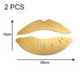 thumbnail image 2 of 2pcs Lips Acrylic Mirror Wall Sticker 3D Decorative Mirror Sticker, 2 of 5
