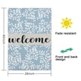 thumbnail image 5 of Spring Summer Multicolored Flower Leaves Garden Flag 28x40 Inch Double Side for Outdoor Courtyard Garden Decor Flowers Welcome Holiday Flag for Outside Decoration, 5 of 6