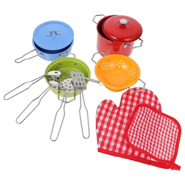 1 Conjunto de simulación Kit de utensilios de cocina Kids Toys Mini House Toys Kids Playings