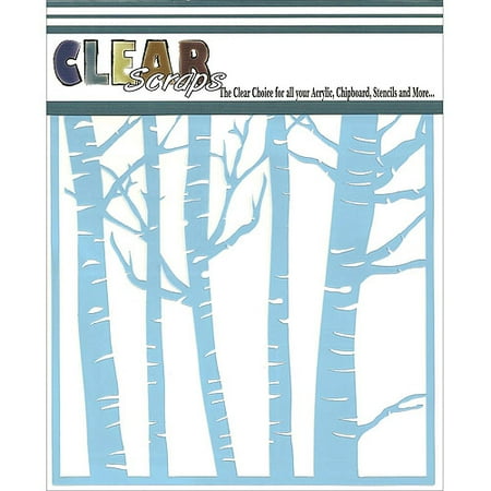Clear Scraps Stencils 6