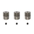 thumbnail image 1 of Engranaje de PiñóN de Motor de Metal, 3 Piezas, 14T para HBX 16889 16889A 16890 16890A SG1601 SG1602 Piezas de Repuesto de Coche Teledirigido, 1 of 6
