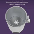 thumbnail image 5 of Vaso Eléctrico Portátil Inalámbrico con Batería Recargable de 6000 MAh, Mezclador Automático de 300 Ml, 6 Velocidades de Temperatura, 110 V-220 V., 5 of 5