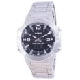 thumbnail image 1 of Casio Analog Digital World Time Stainless Steel Amw-870d-1a Amw870d-1 Men's Watch, 1 of 3