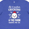 thumbnail image 4 of Inktastic If It Involves Chickens & The Farm Count me in Youth T-Shirt, 4 of 5