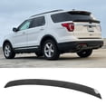 thumbnail image 2 of Ikon Motorsports Rear Trunk Lid Middle Spoiler Wing Lip Added on Bodykit Compatible With 2016-2019 Ford Explorer ABS Plastic Duckbill Style Carbon Fiber Print, 2 of 9