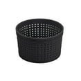 thumbnail image 6 of Simplify 10 Pack Plastic Storage Basket Set in Black, 6 of 11