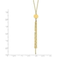 thumbnail image 4 of 14k Yellow Gold Polished Adjustable Necklace - 20"- Made In Italy - 2.6gm Chain, 4 of 7