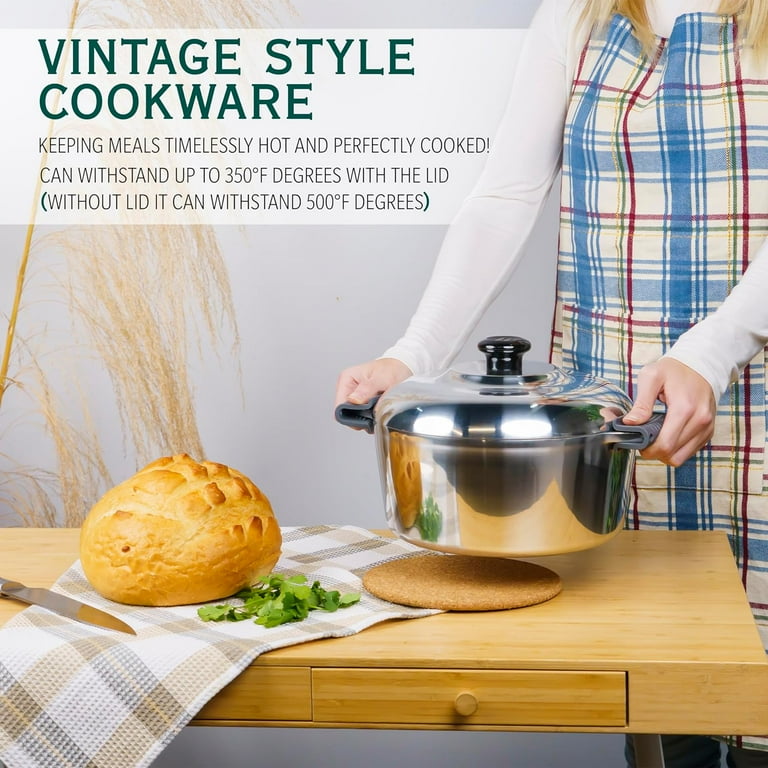 Magnaware 3qt Rust-Resistant Cast Aluminum Dutch Oven - Walmart.com