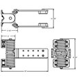 thumbnail image 3 of Barrette Dispositif d'Auto-fermeture 73014317 pour Extérieur, Noir, 3 of 5