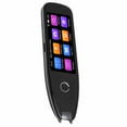thumbnail image 1 of Language Translator Pen, Black 134 Online Languages HD Screen  4.0 98% Accuracy Translation Scanning Pen  for Learning for Travel Abroad, 1 of 8