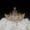 Gold, variant on Tian Sweet 34043-SV 3.8 oz Medium Princess Crown Cake Topper - Silver