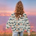 thumbnail image 4 of Darzheoy Toddler Girl Sweatshirts Christmas Cotton Casual Crew Neck Long Sleeve Tops Pullover Sweatshirt Shirt 1-12 Y, 4 of 8