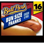 Ball Park Classic Bun Size Hot Dogs, 30 oz, 16 Count