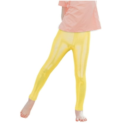 

Dezsed Toddler Pants Clearance Kids Girls Fitness Dance Pants Solid Color Leggings Yoga Sports Long Pants Gold 10-11 Years