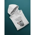 thumbnail image 3 of You May Feed Me Now Hoodie Women -Image by Shutterstock, Female Medium, 3 of 4