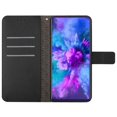 thumbnail image 2 of KAIYANG Ht06 Funda de cuero para teléfono Motorola Moto G Play 5G (2024)/Moto G (2024) con billetera estilo rombo C para Motorola Moto G (2024) color negro, 2 of 5