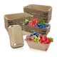 thumbnail image 1 of Paquete De 50 Cestas De Fibra De Pulpa Para Recoger Frutas, Cestas De Bayas Moldeadas Para AráNdanos, Frambuesas, Y Fresas, 1 of 5