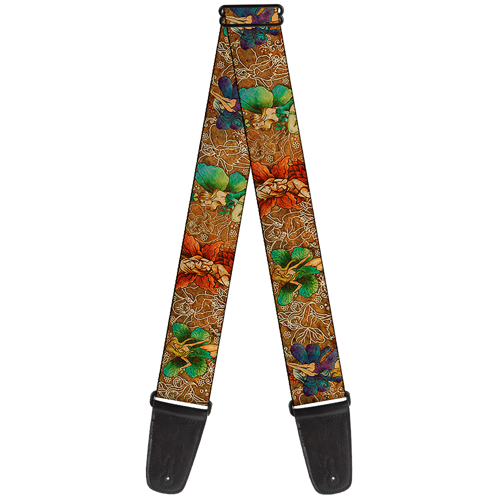 Buckle-Down Guitar Strap, Tattoo Johnny Fairy Nail Biter, 2 Inches Wide