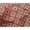 thumbnail image 4 of oneOone Silk Tabby Fabric Geometric Flame Stitch_Printed Craft Fabric BTY 42 Inch Wide, 4 of 4
