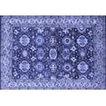 thumbnail image 1 of Ahgly Company Indoor Rectangle Oriental Blue Industrial Area Rugs, 7' x 9', 1 of 4
