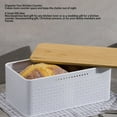 thumbnail image 4 of Encargador De Pan, Caja De Pan Orificios De Ventilación Rectángulo Para Frutas, 4 of 7