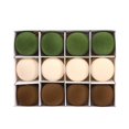 thumbnail image 1 of Juego de 12 bolas de decoración navideñas Gloria Marrón Verde, 1 of 9