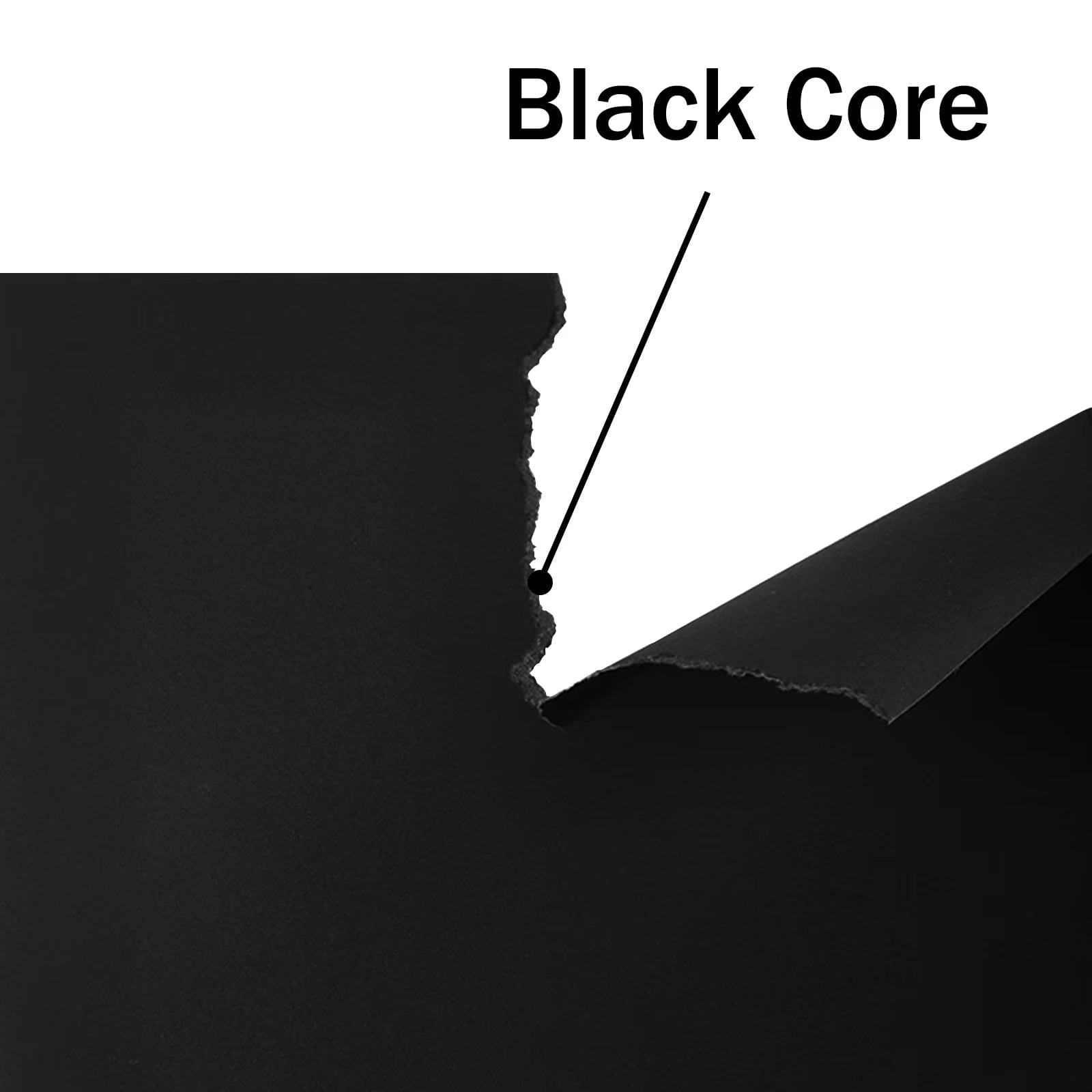100 Sheets Black Cardstock 8.5 x 11 Thick Paper, Goefun 80lb Card Stock Printer Paper for Halloween, Invitations, Scrapbooking, Crafts, DIY Cards