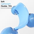 thumbnail image 4 of Funda para iPhone XR Svanove 6.1" de TPU suave, azul claro, 4 of 7
