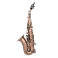 thumbnail image 3 of Saxofón Saxofón soprano antiguo rojo Sib clave Instrumento de viento de madera Material de latón con estuche de transporte Soporte para saxo Guantes de caña Paño de limpieza Cepillo Correa para saxofó Tomshoo Saxofón, 3 of 6