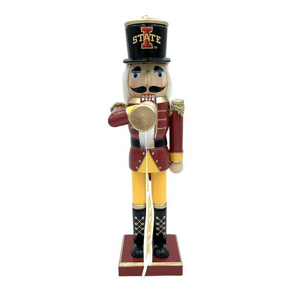 Iowa State Cyclones 14" Bugler Nutcracker