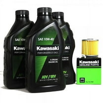 Kawasaki Bayou 220 Automotive Oil Change Kit, Motor Oil, ATV/UTV