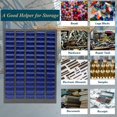 thumbnail image 6 of Parts Cabinet Screw Hardware Spare Parts Storage Organizer with 75 Small Drawers 7.8 * 3.9 * 1.9 inch for Bolts Nuts Legos  Samples Metals Documents Garages Factories Offices, 6 of 7