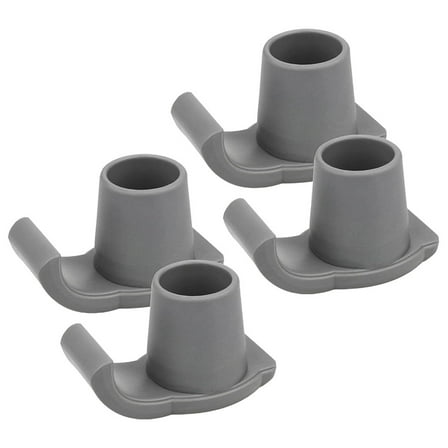 UEETEK Walker Slides Glides Outside TPR Silver 4Pcs